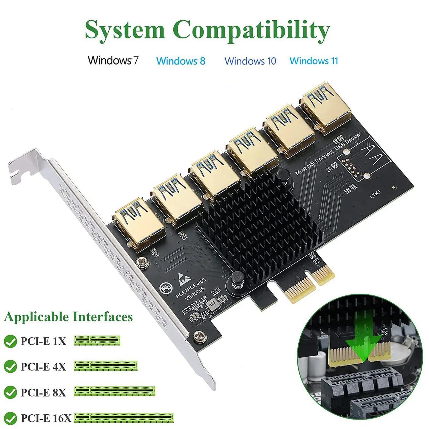 PCIE 1-7  ī PCI Express  ī PCI-E  1X To16X_N34R